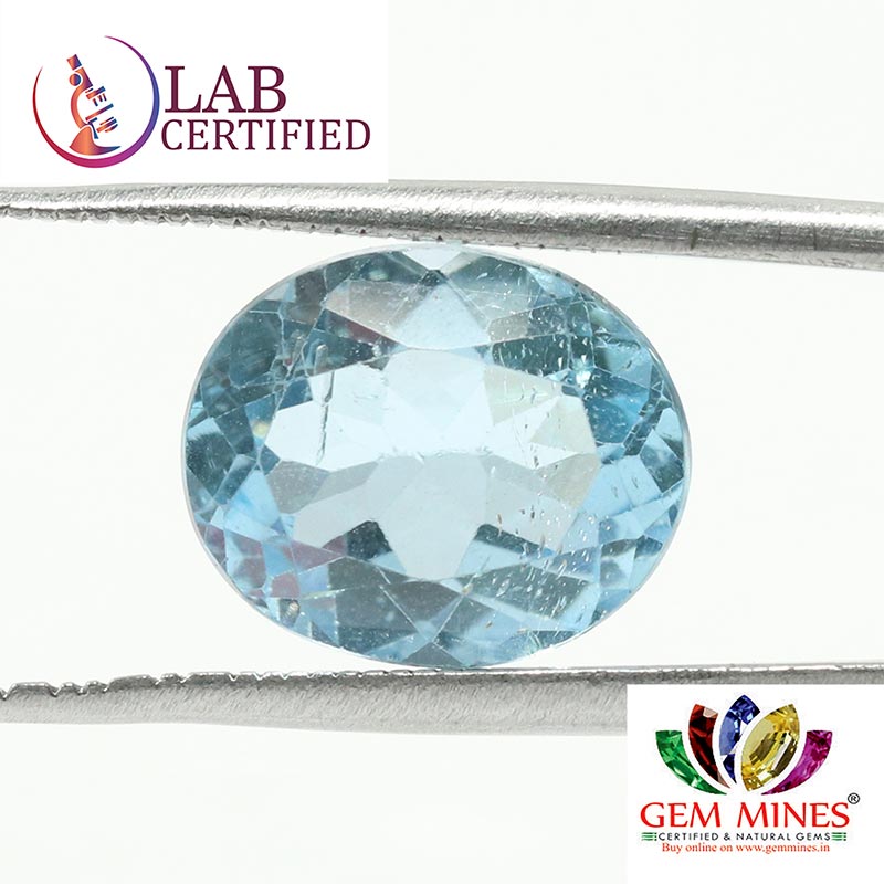 Sky Blue Topaz 5.68 Ct.