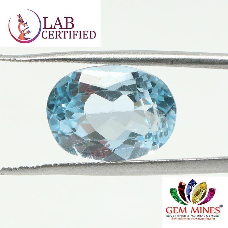 Sky Blue Topaz 6.83 Ct.