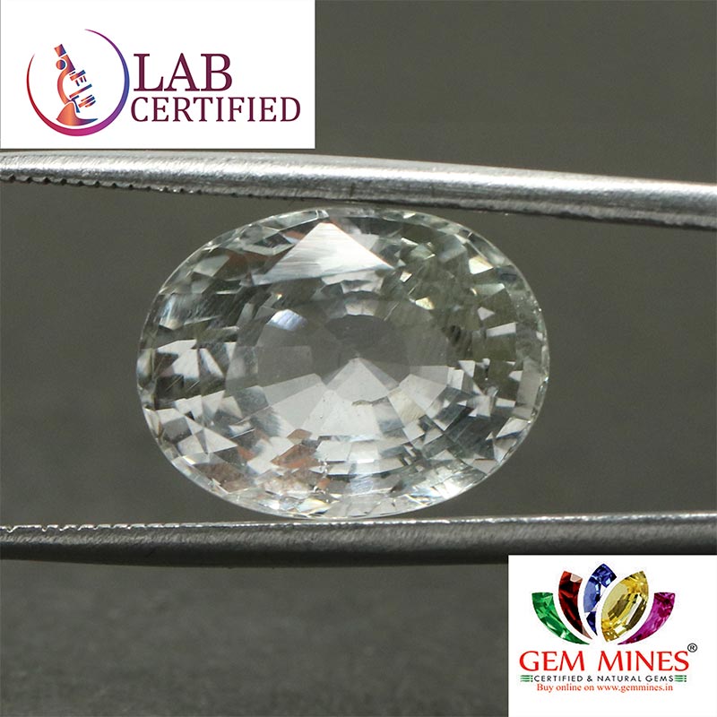 White topaz 11.11 Ct.