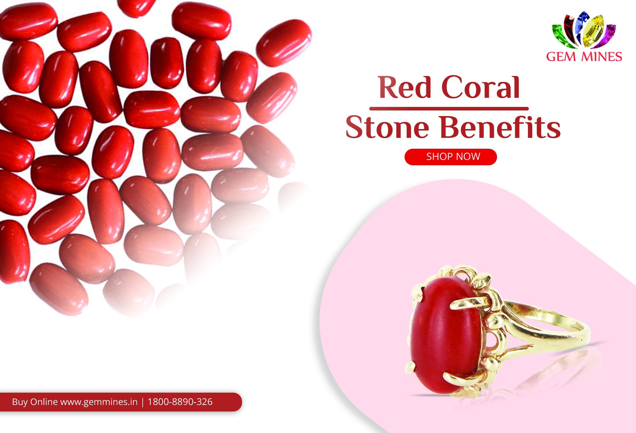 8 Important Red Coral Stone Benefits