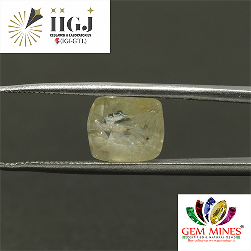 YELLOW SAPPHIRE 5.56 Ct. YELLOW SAPPHIRE 5.56 Ct.