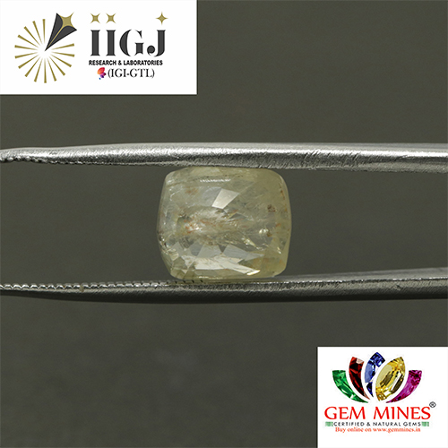YELLOW SAPPHIRE 5.56 Ct. YELLOW SAPPHIRE 5.56 Ct.
