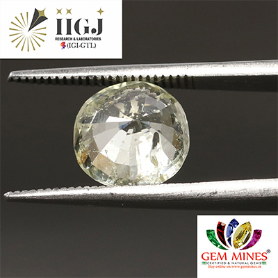 YELLOW SAPPHIRE 5.52 Ct.