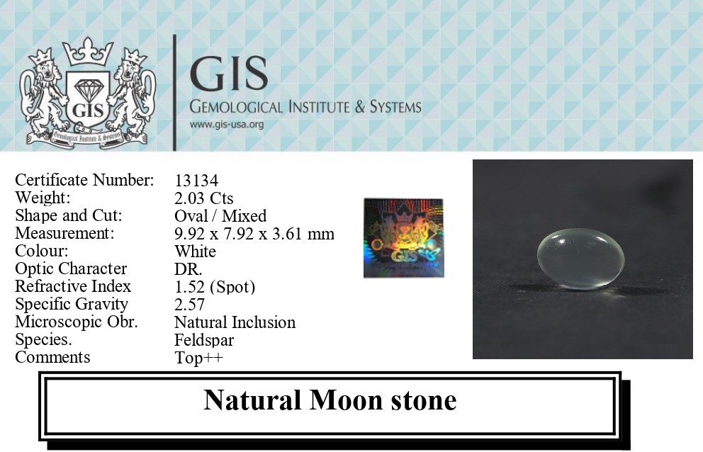 MOONSTONE 2.03 Ct.