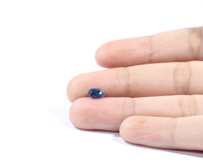 Blue Sapphire 0.96 Ct.