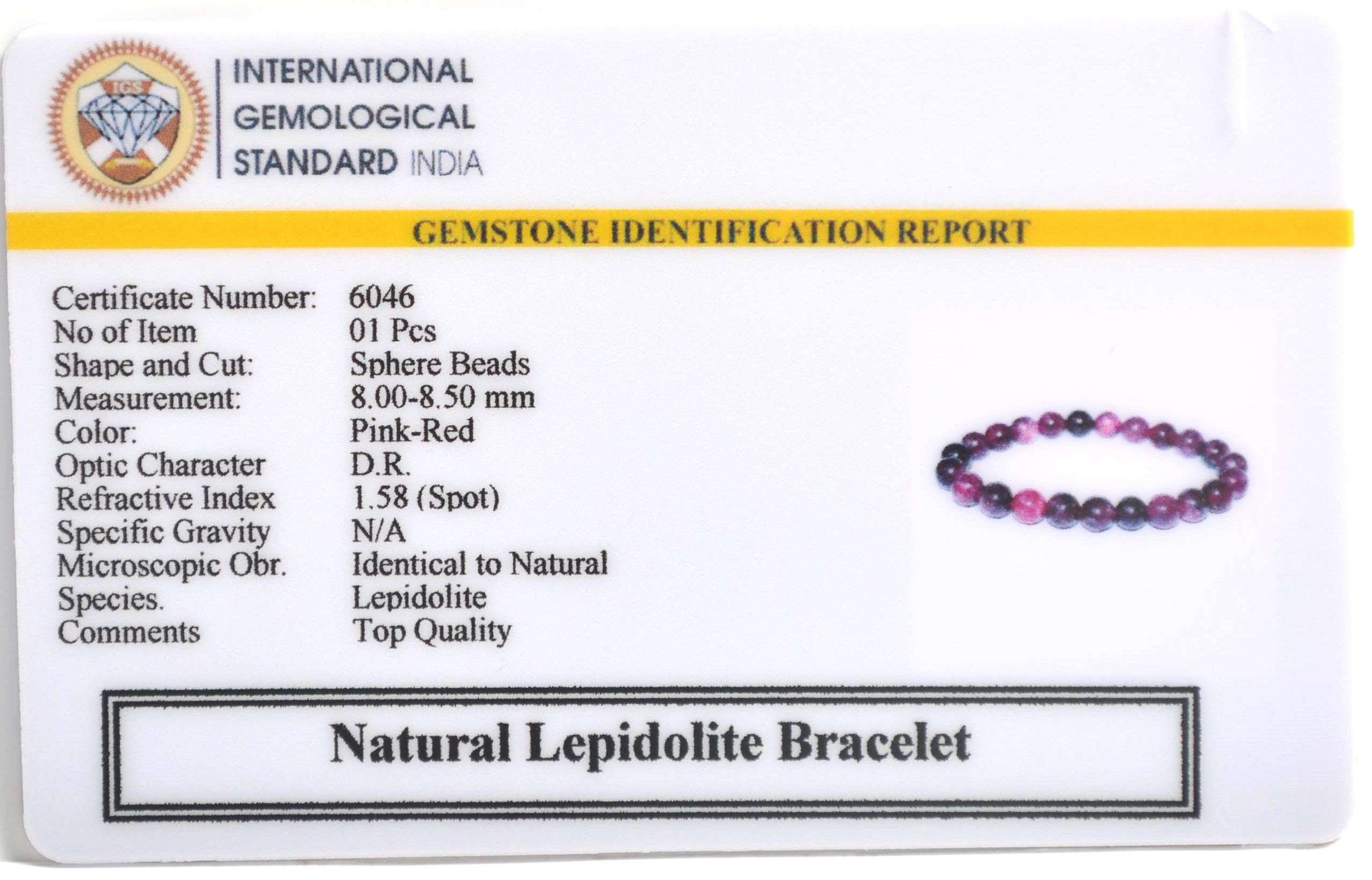 Lepidolite Bracelet