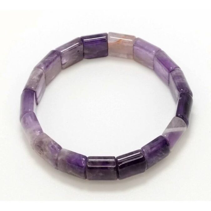 Amethyst Thick  Bracelet