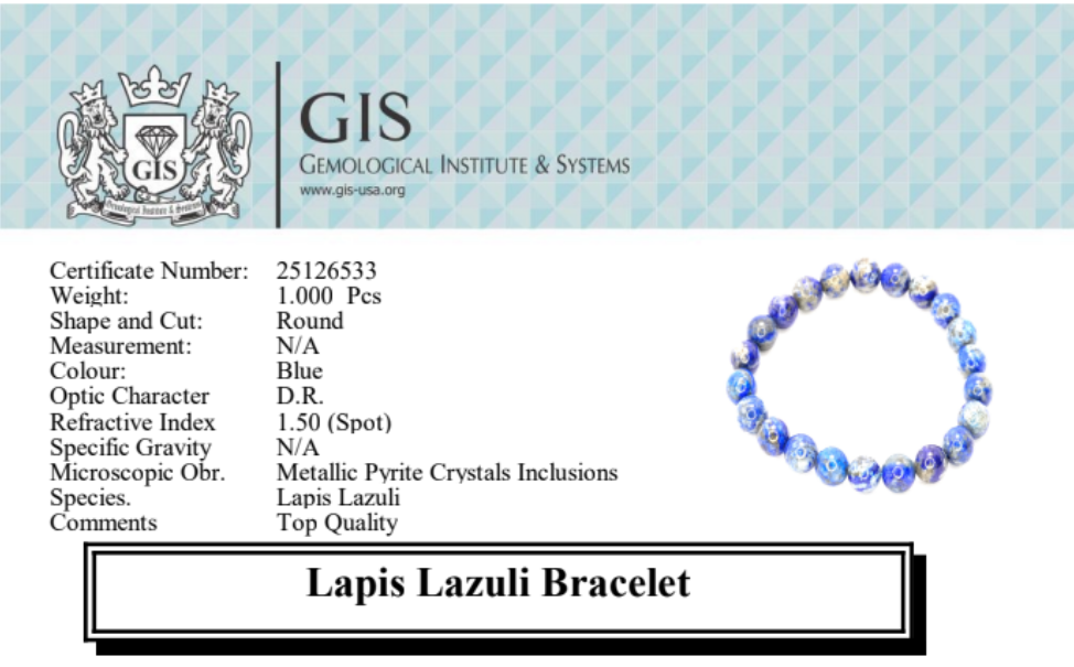 Lapis Lazuli Bracelet