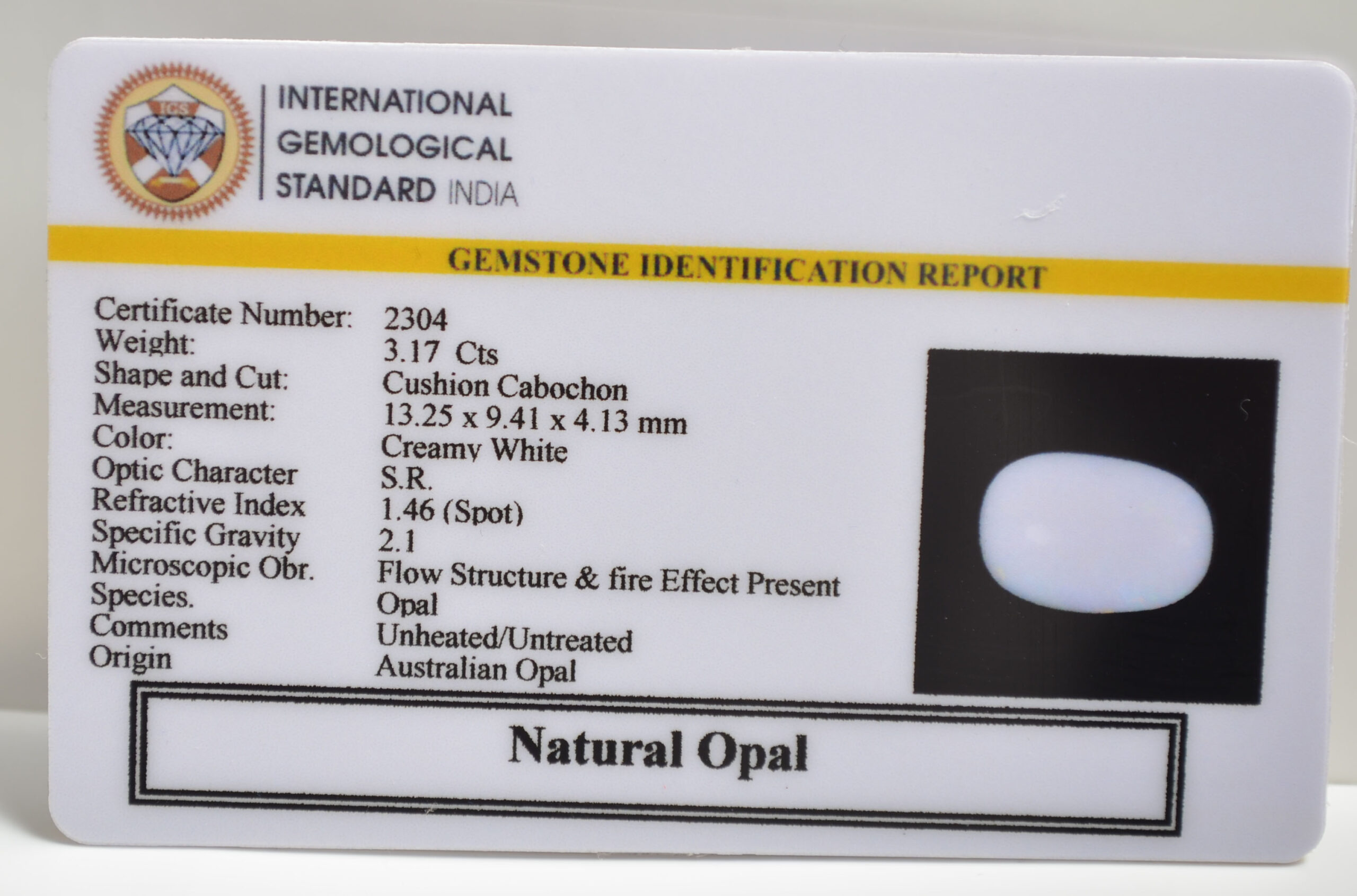 OPAL 3.17 Ct. OPAL 3.17 Ct.