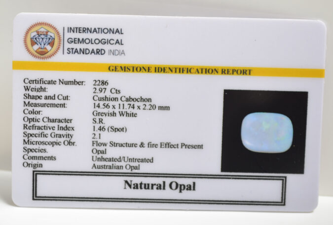 OPAL 2.97 Ct.