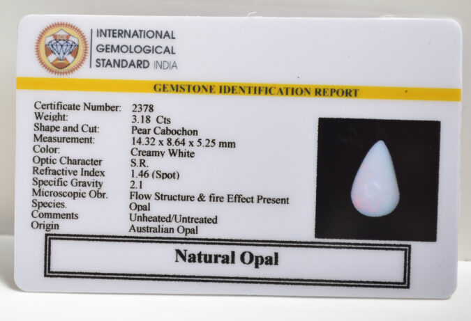 OPAL 3.18 Ct. OPAL 3.18 Ct.
