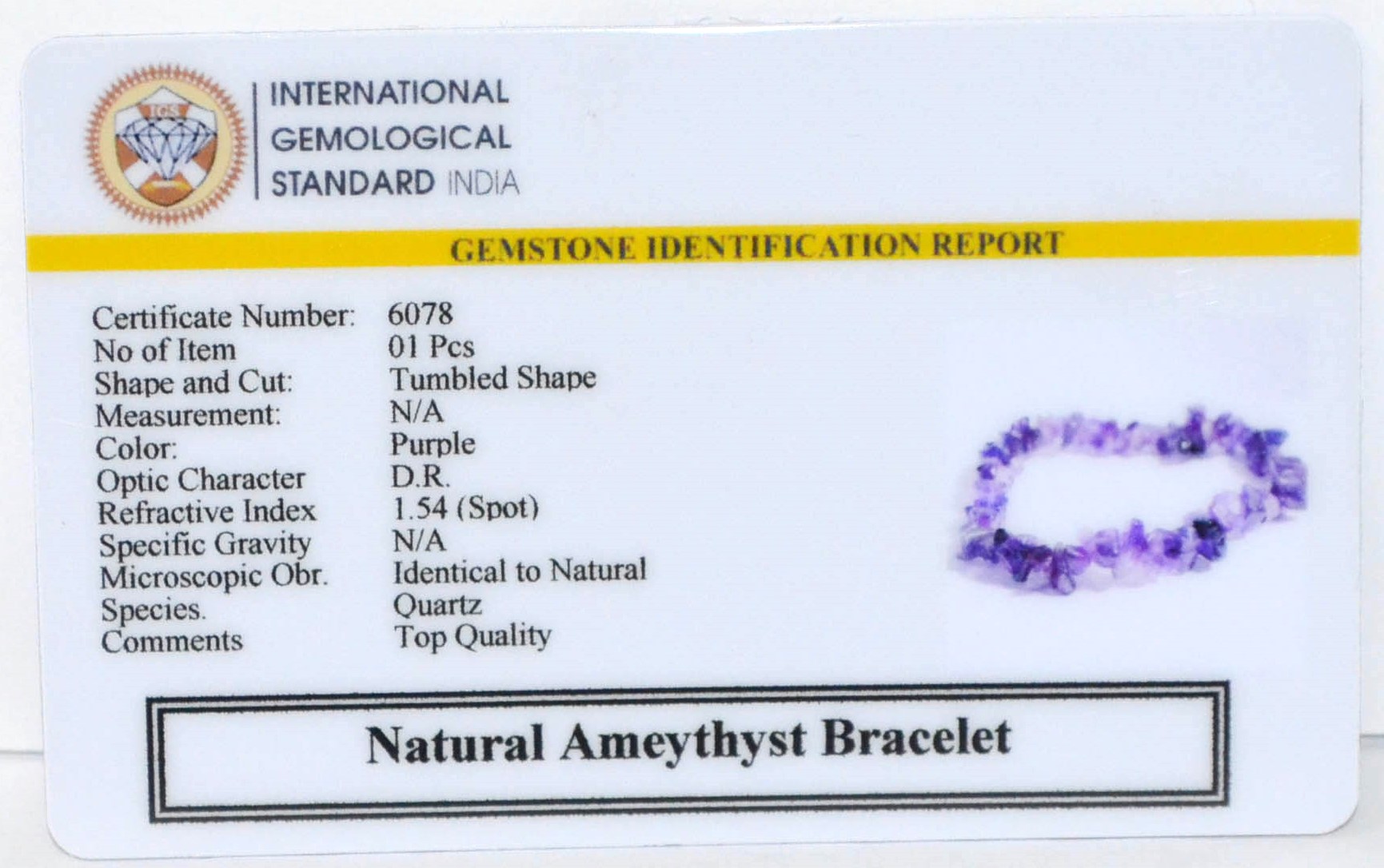 Amethyst Bracelet