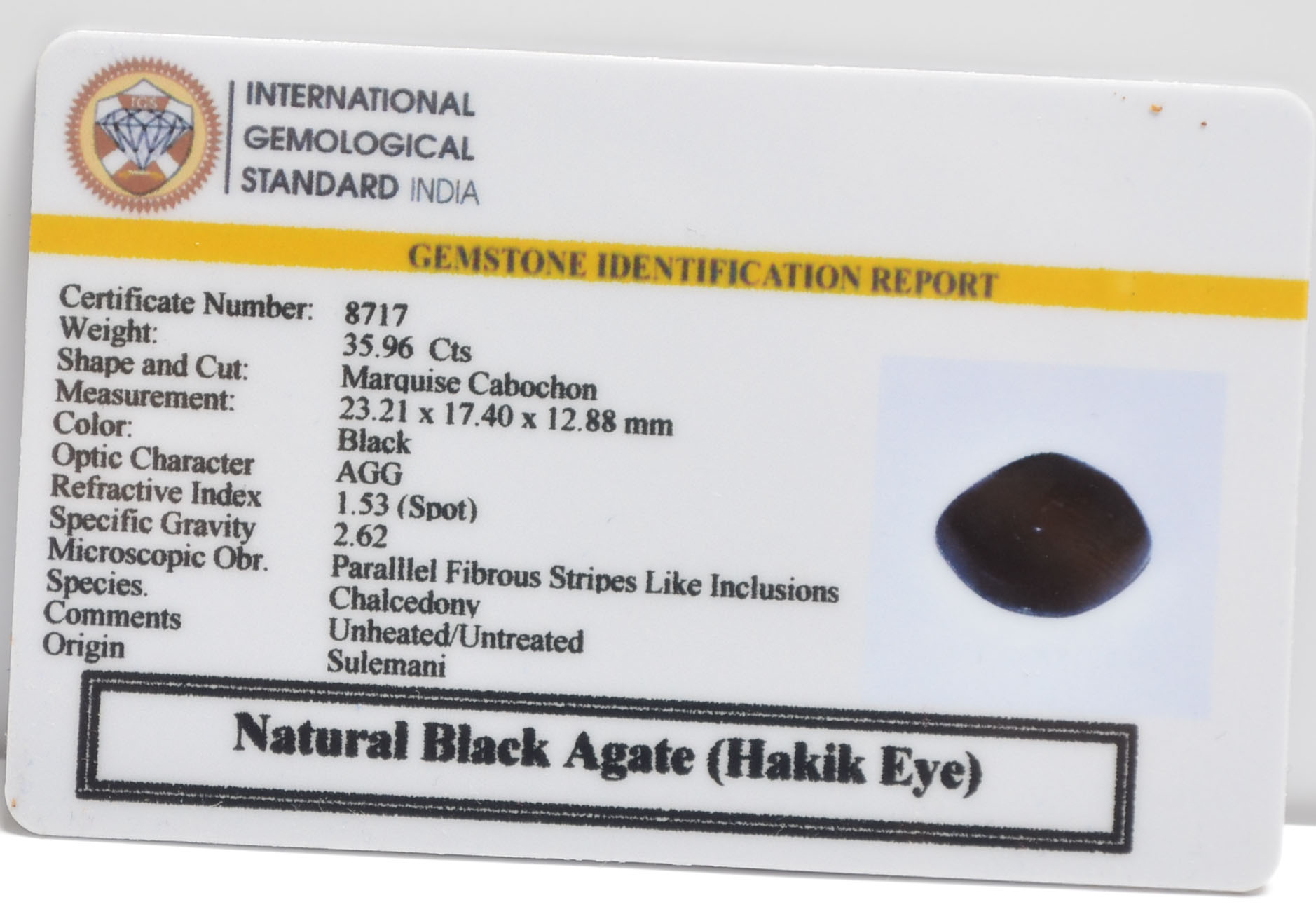 SULEMANI HAKIK 35.96 Ct.