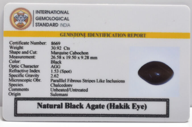 SULEMANI HAKIK 30.92 Ct.