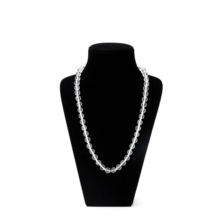 Sphatik Mala Diamond Cut