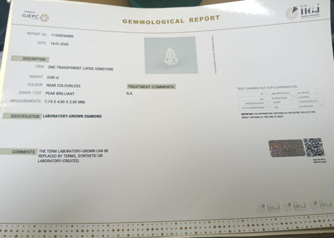 CVD 0.68 Ct.