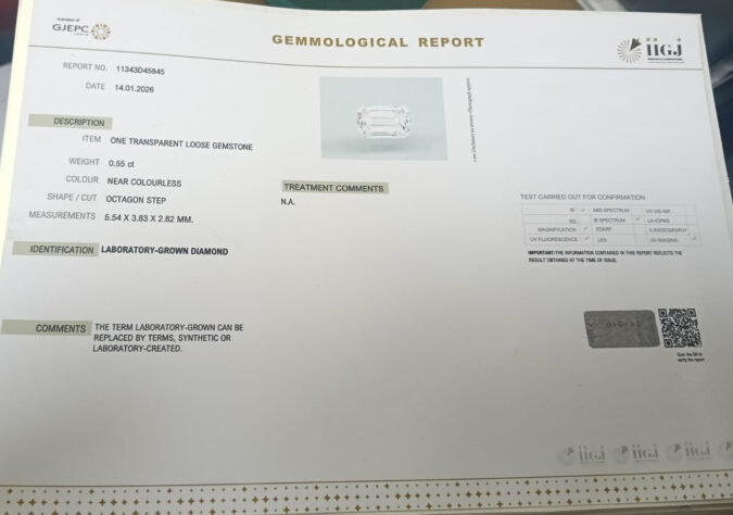 CVD 0.55 Ct.