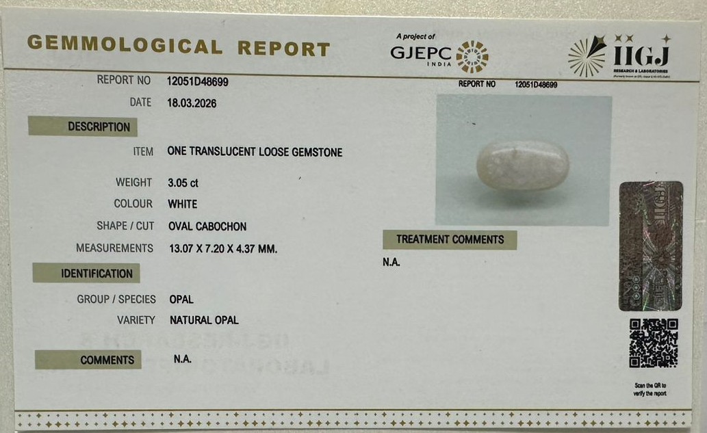 OPAL 3.05 Ct.