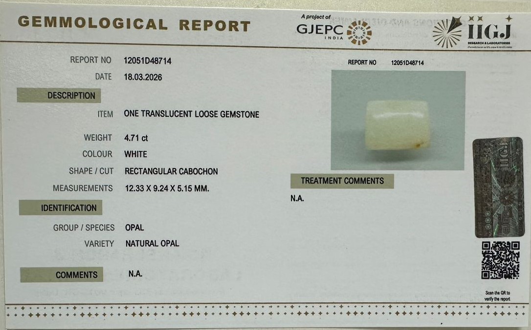 OPAL 4.71 Ct. OPAL 4.71 Ct.