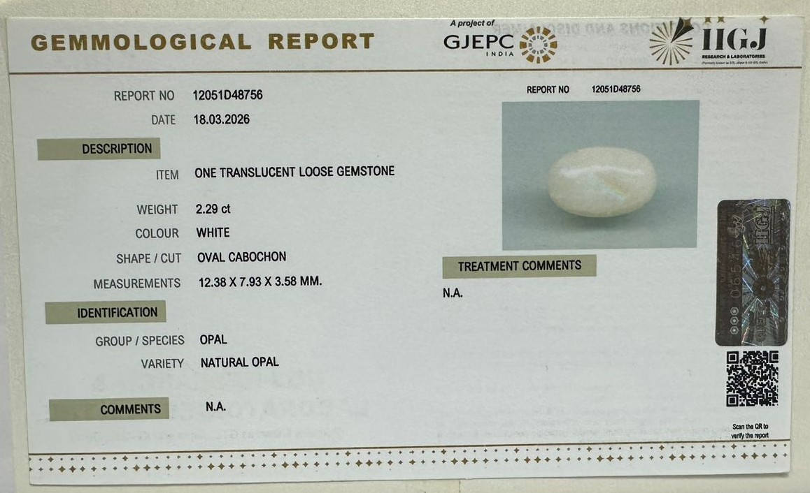 OPAL 2.29 Ct.