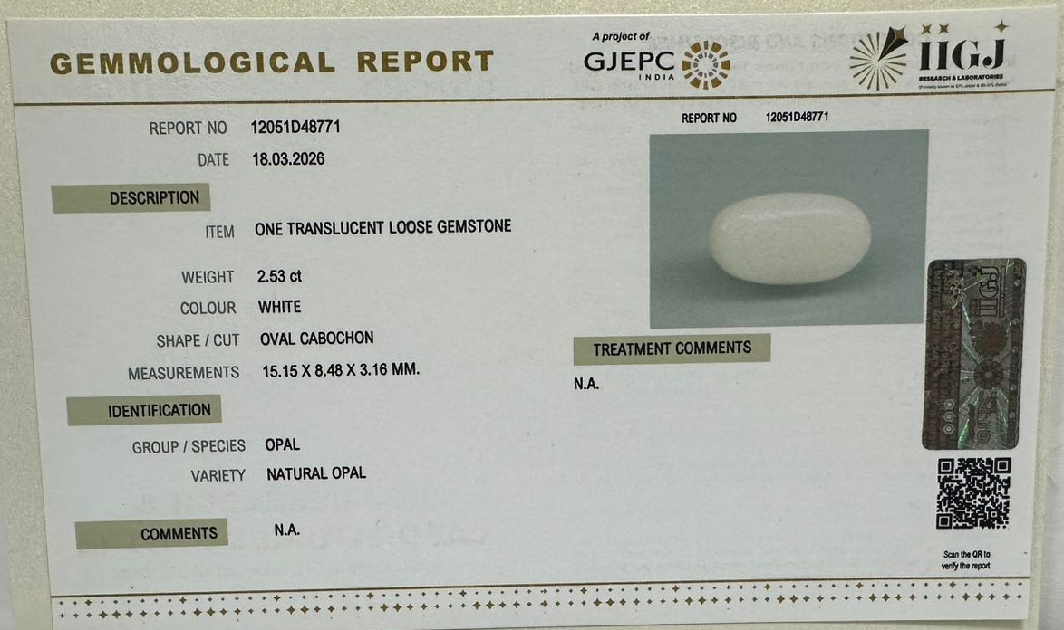 OPAL 2.53 Ct. OPAL 2.53 Ct.