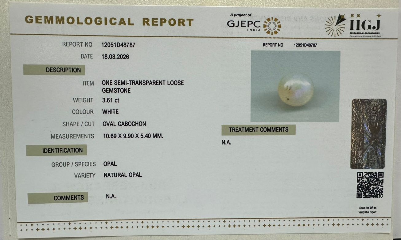 OPAL 3.61 Ct.