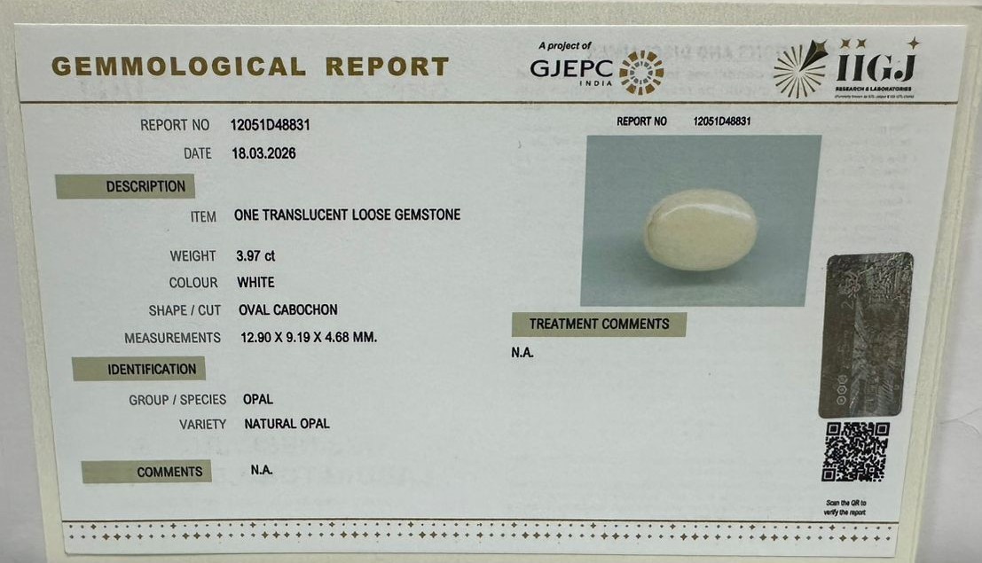 OPAL 3.97 Ct.