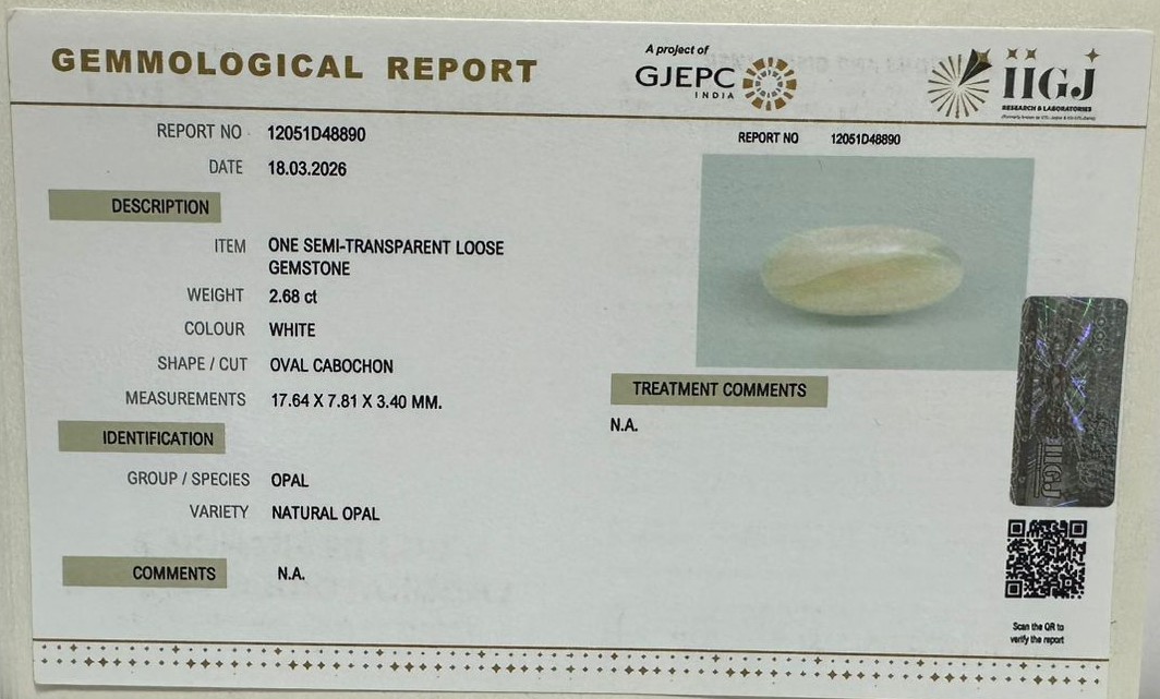 OPAL 2.68 Ct.