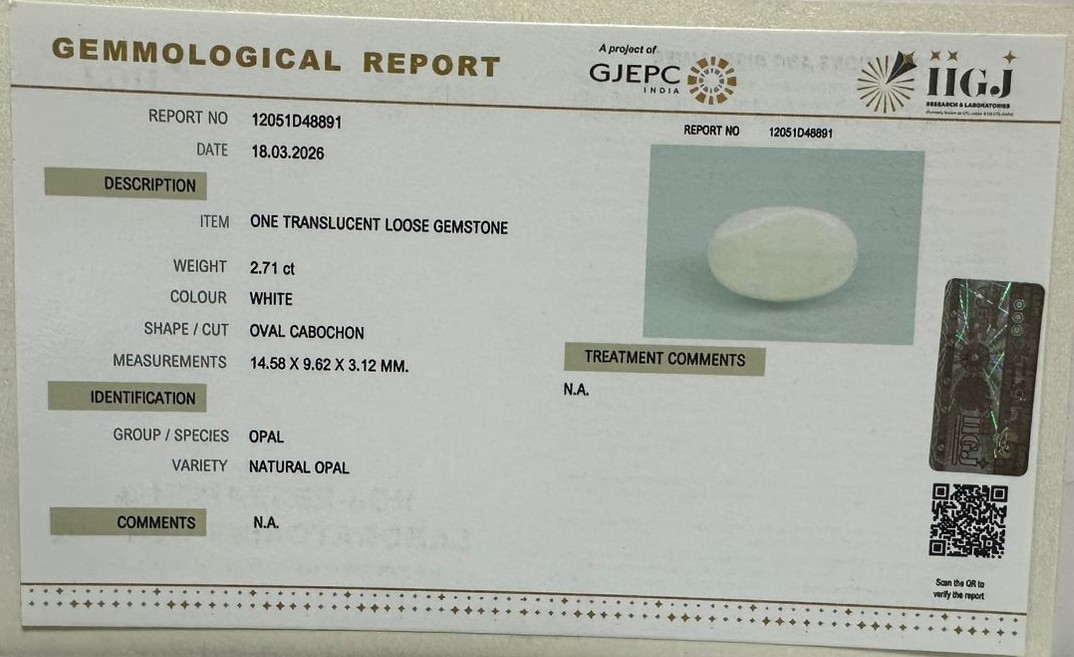 OPAL 2.71 Ct.