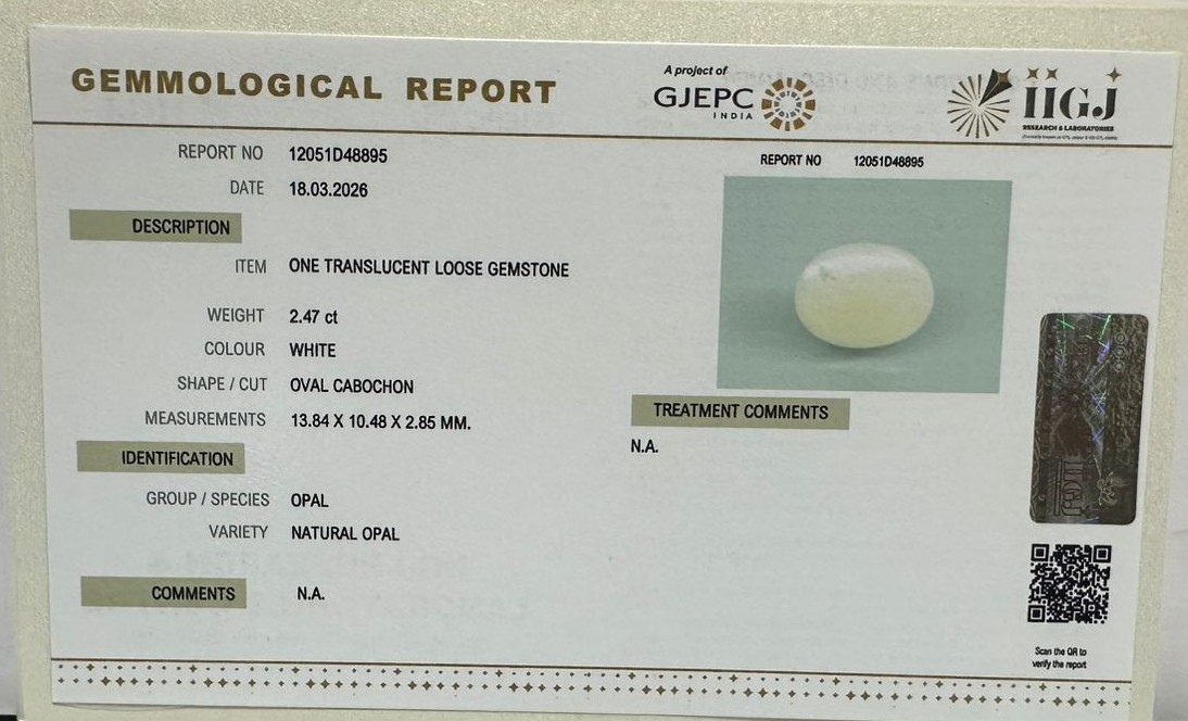 OPAL 2.47 Ct.
