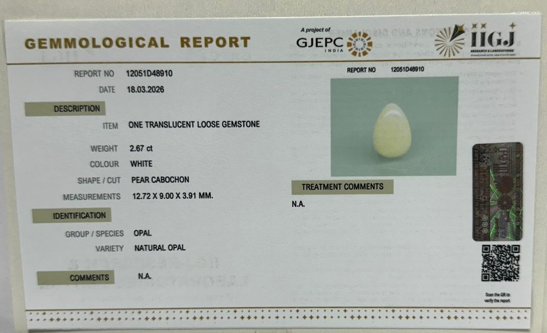 OPAL 2.67 Ct.