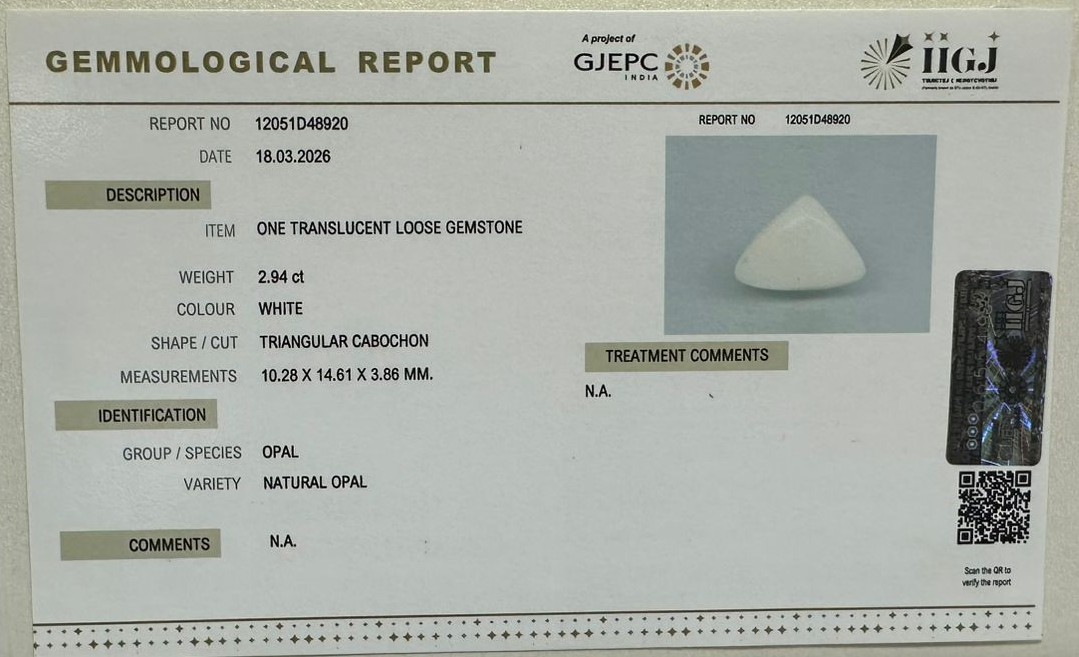 OPAL 2.94 Ct. OPAL 2.94 Ct.