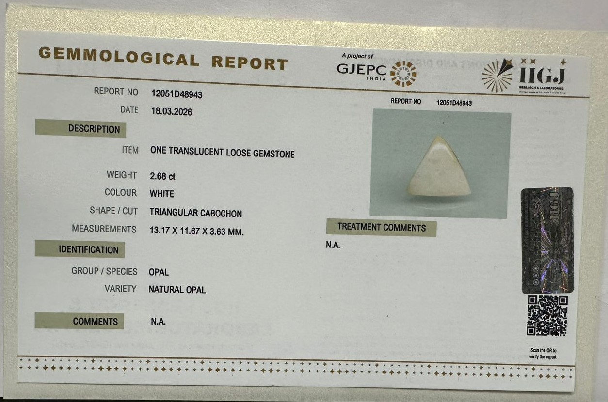 OPAL 2.68 Ct.