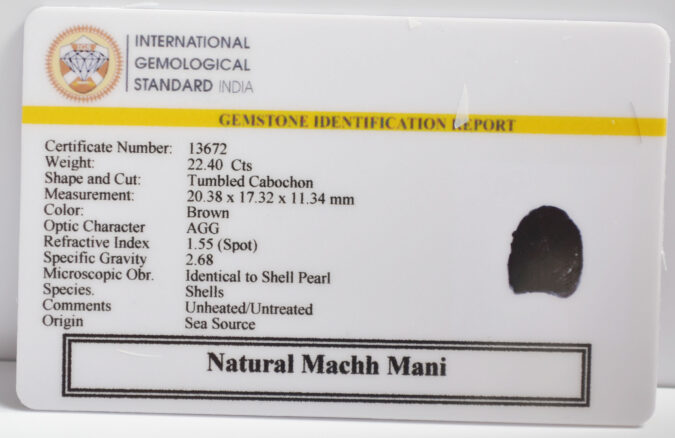 MACHH MANI 22.4 Ct. MACHH MANI 22.4 Ct.