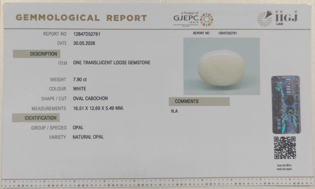 OPAL 7.9 Ct.