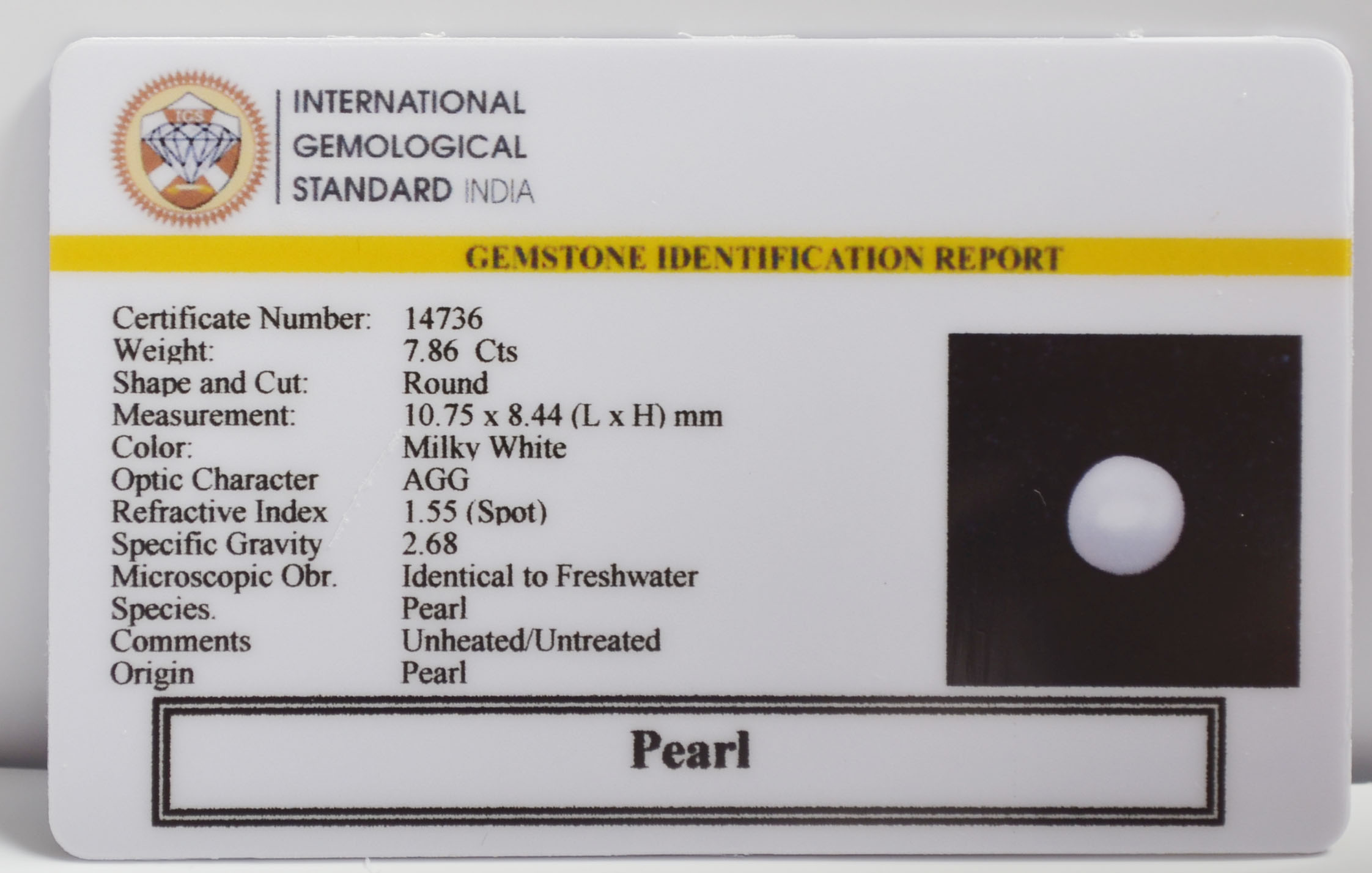 PEARL 7.86 Ct.