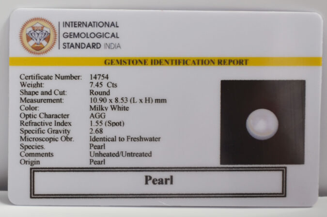 PEARL 7.45 Ct.