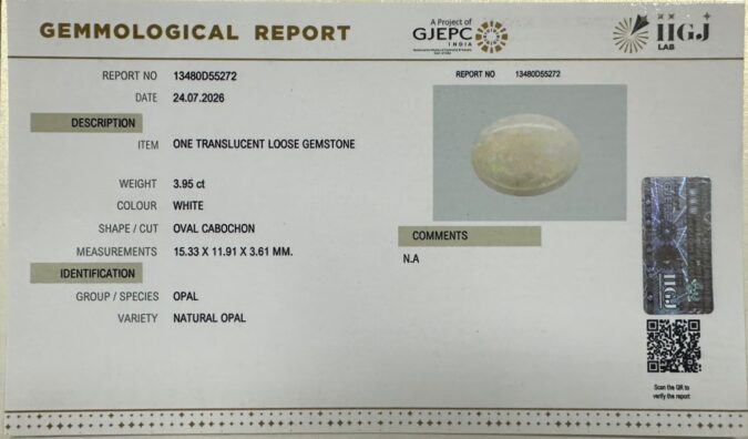OPAL 3.95 Ct.