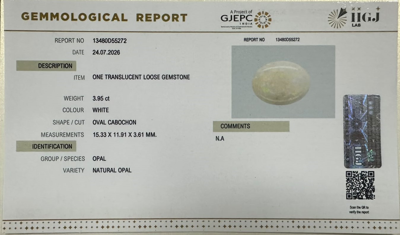 OPAL 3.95 Ct.