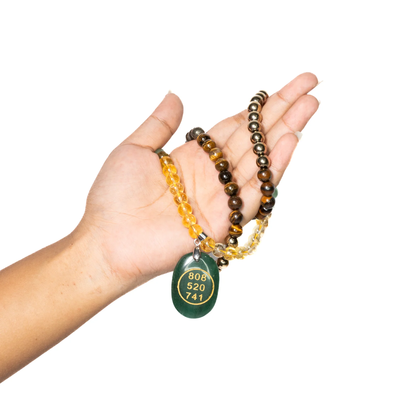 Money Magnet With Zibu Mala 8 mm Money Magnet With Zibu Mala 8 mm