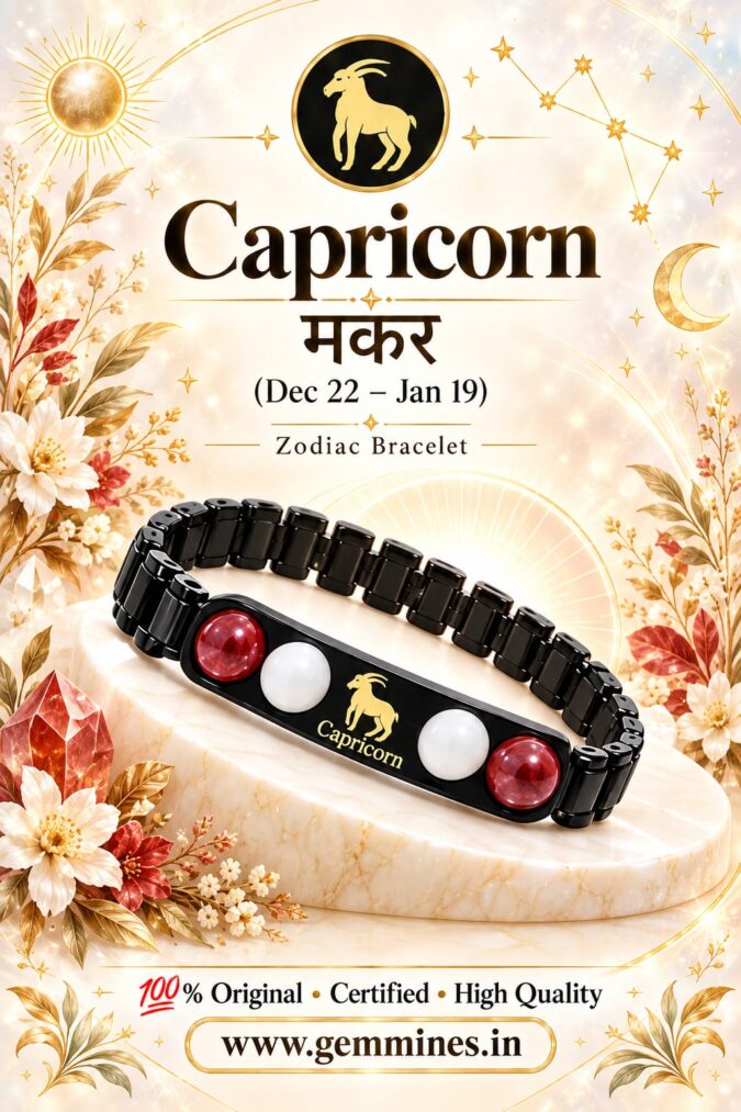 Capricorn Rashi Bracelet | मकर राशि (Makar)(Zodiac Rashi Bracelets)