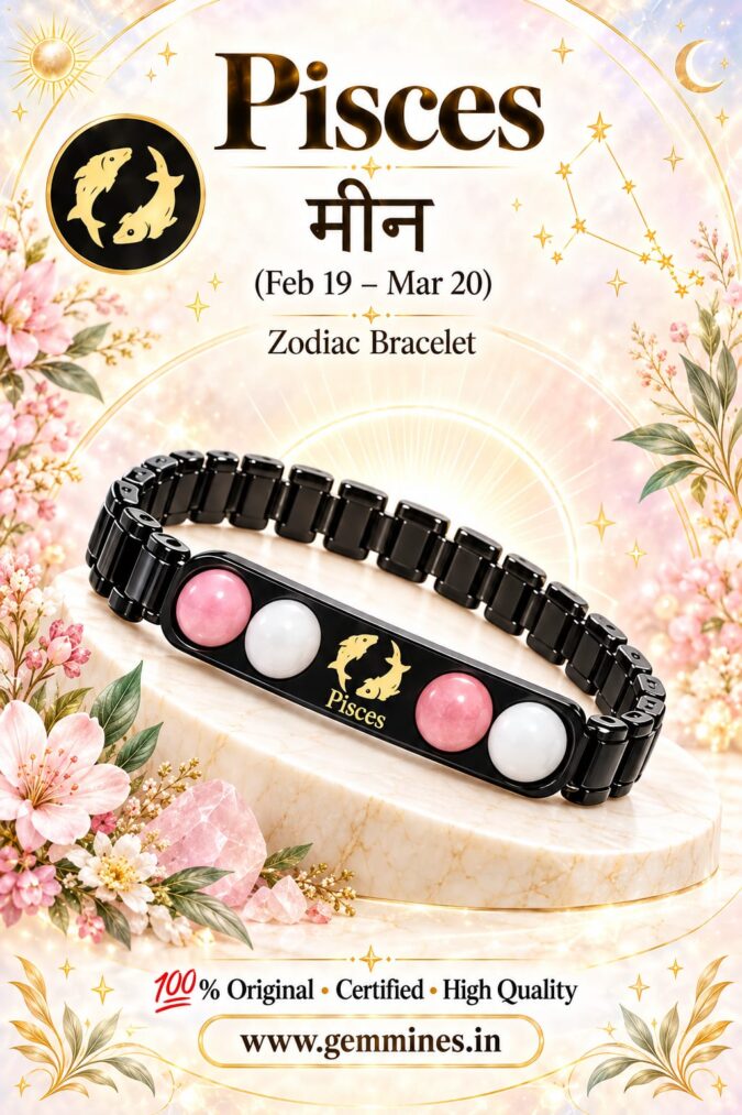 Pisces Rashi Bracelet | मीन राशि (Meen)(Zodiac Rashi Bracelets)