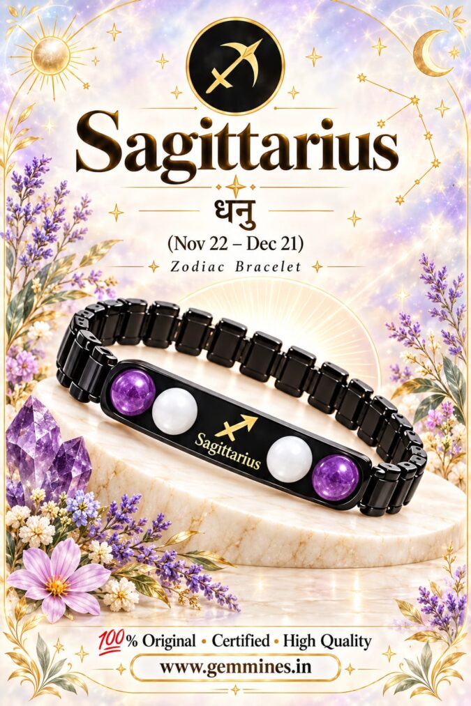 Sagittarius Rashi Bracelet | धनु राशि (Dhanu)(Zodiac Rashi Bracelets)