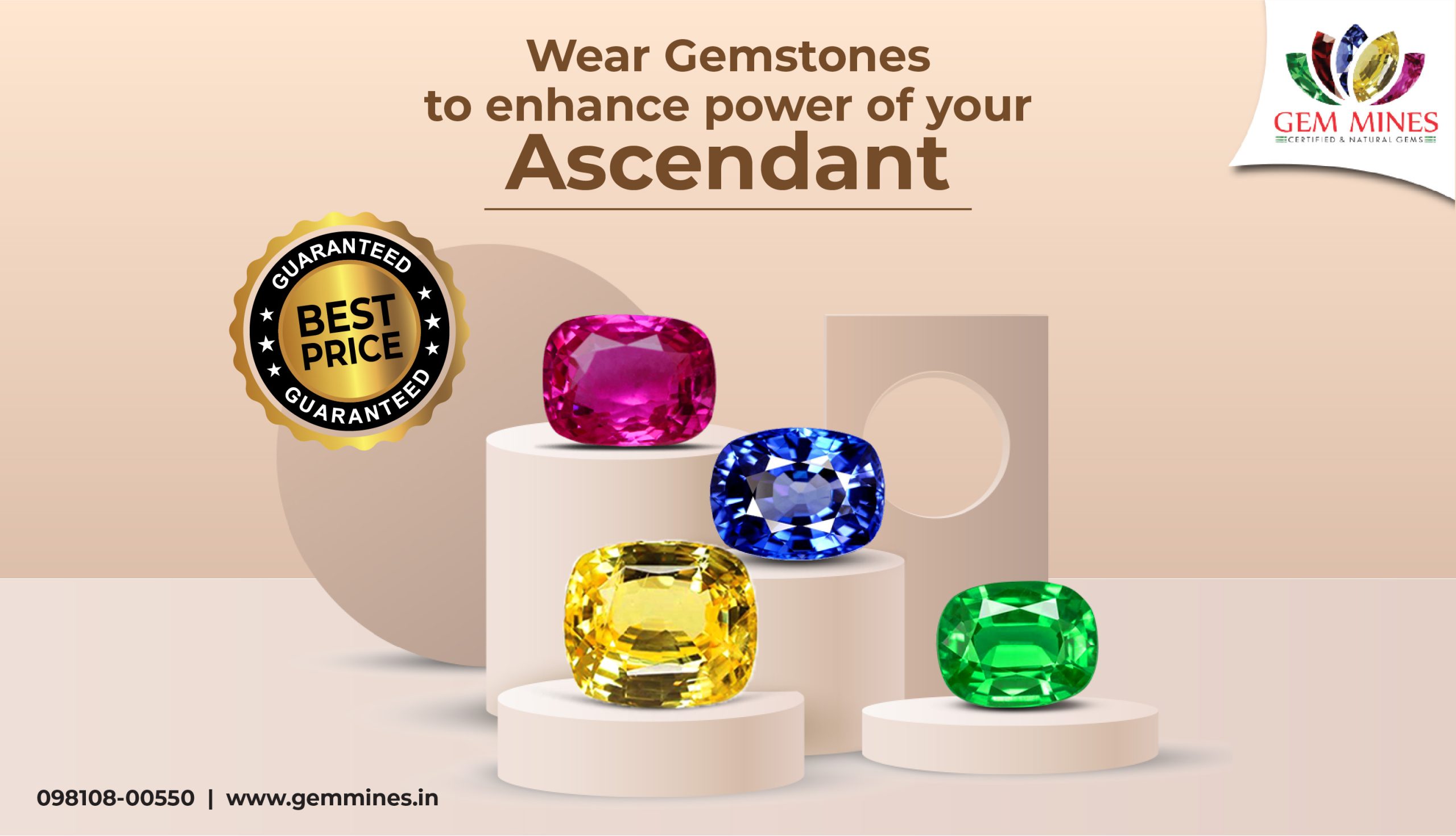 Wear Gemstones to enhance Power of your Ascendant